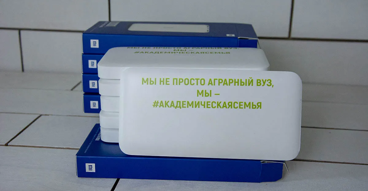 powerbank с нанесением