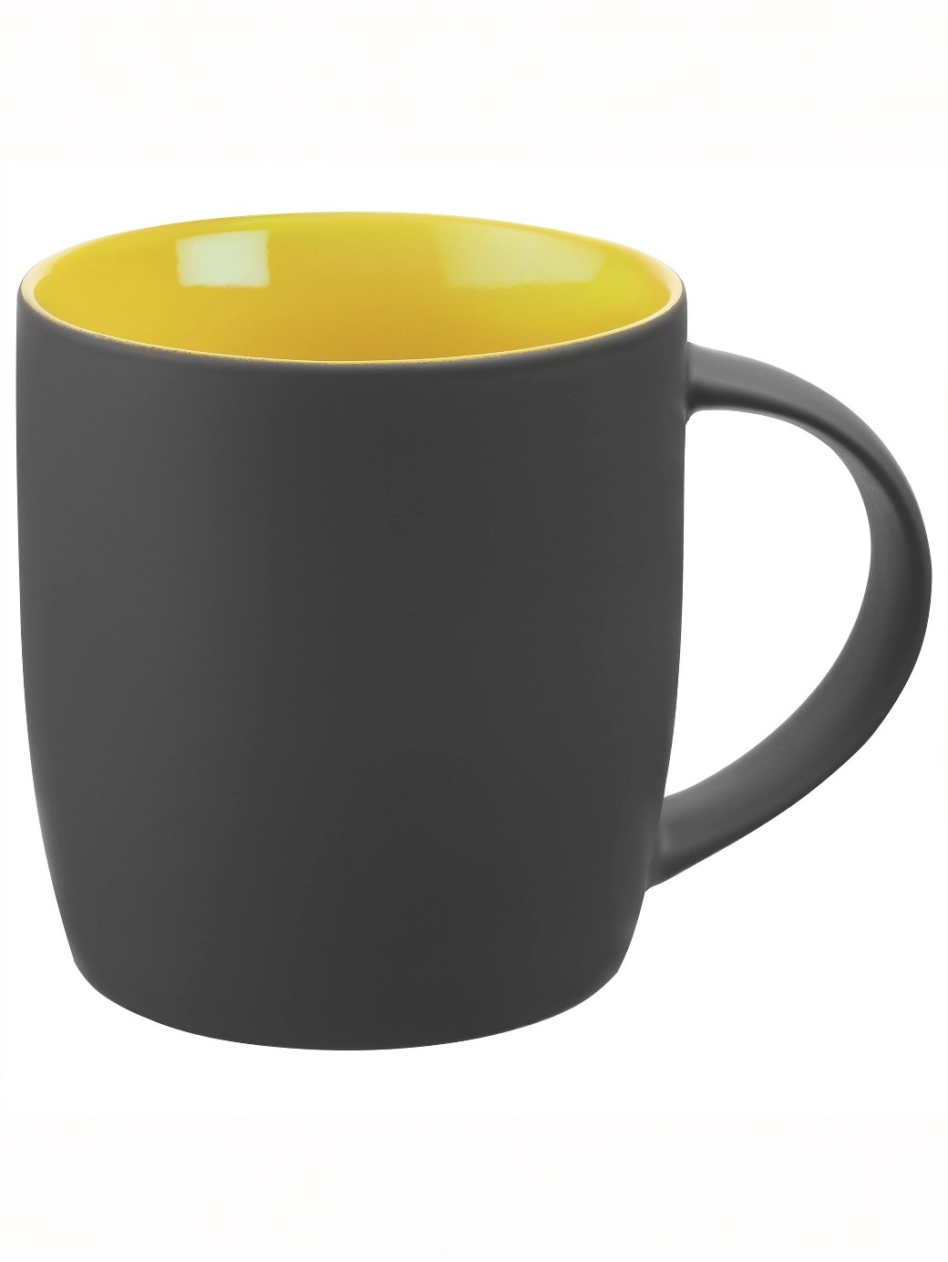 Кружка Surprise Touch с покрытием софт-тач, оранжевая